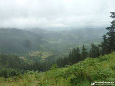 Parque Natural de Urkiola;libro rutas senderismo españa mont rebei sierra de guadarrama puigmal